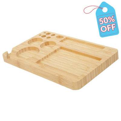 Choice Leaf Wood Rolling Tray-Turning Point Brands Canada