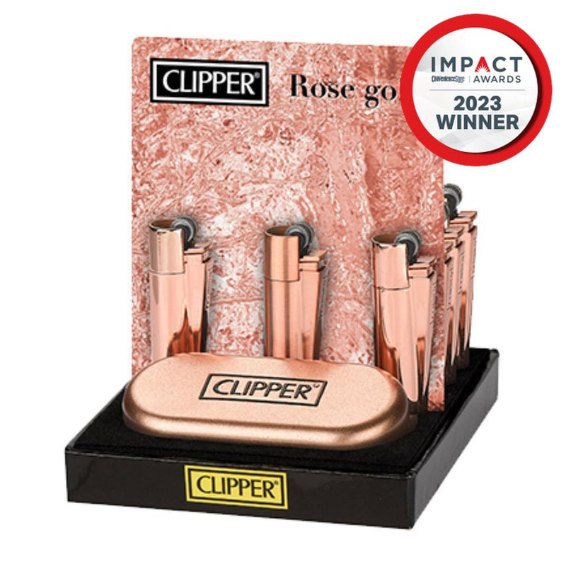CMP11 Metal Rose Gold (12 lighters)-Turning Point Brands Canada
