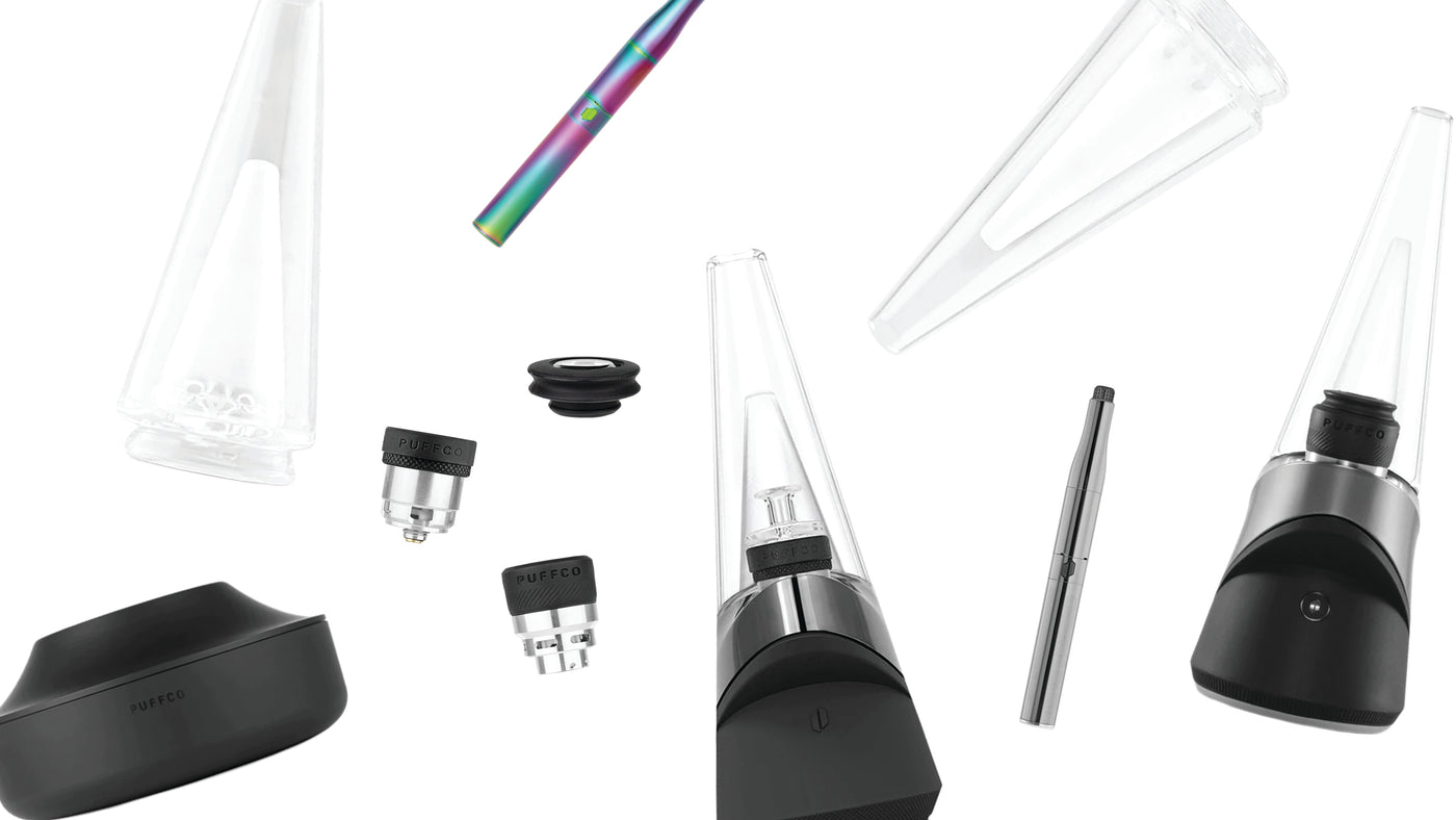 Puffco Collection Banner Featuring the Peak Pro