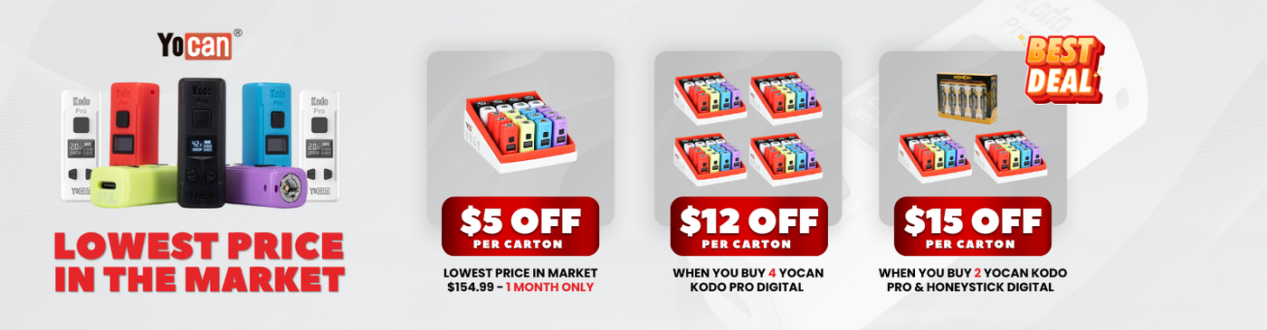 5/10 Promo: Yocan Kodo Pro x HoneyStick Digital Stick