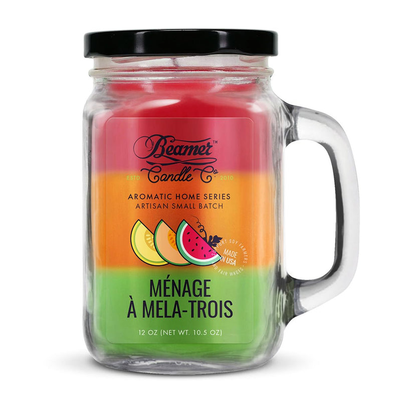 Scented Candle - Ménage à Mela-Trois (90 Hour Burn Time)
