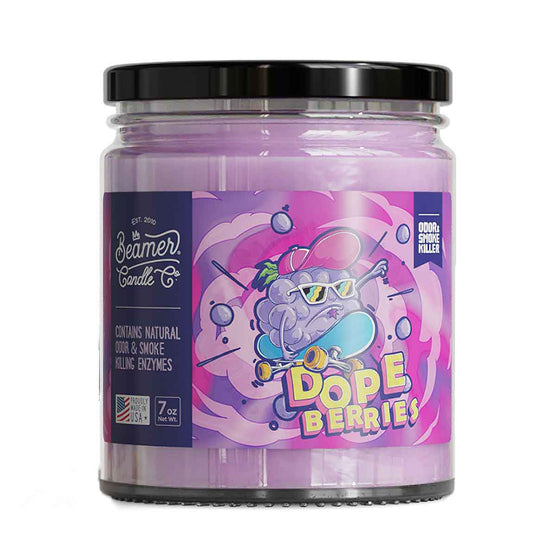 Scented Candle - Dopeberries (55 Hour Burn Time)