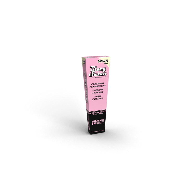 Pink Shorty Cones Full Box - 12 Cones x 21 Packs