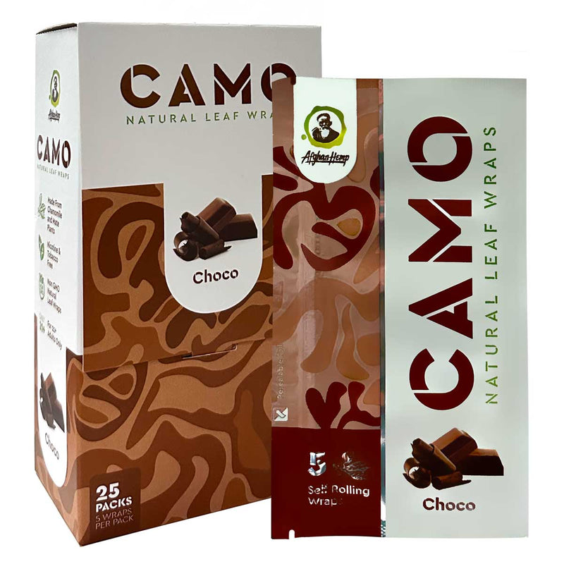 Chamomille Wraps - Chocolate - Carton of 25