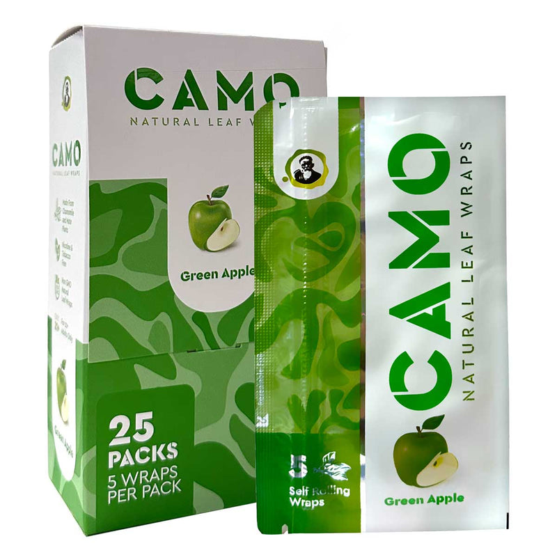 Chamomille Wraps - Green Apple - Carton of 25