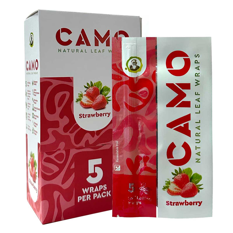 Chamomille Wraps - Strawberry - Carton of 25