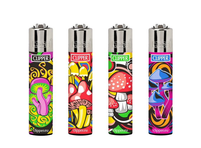 Classic Large Lighters Mushroom Colors - Tray of 48