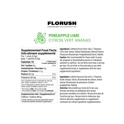 FloRush Caffeinated Drink Mix - Mixed Carton of 48