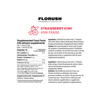 FloRush Caffeinated Drink Mix - Mixed Carton of 48