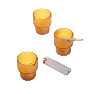Flower Pots Ashtray Set
