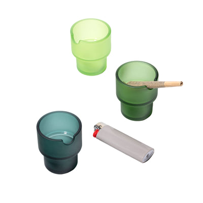 Flower Pots Ashtray Set