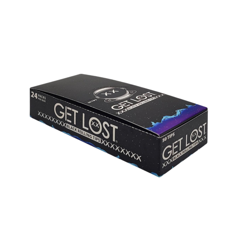 Black Rolling Tips - Pack of 50 - Carton of 24