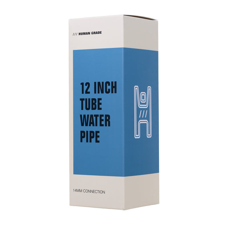 12" Tube Bong - Clear