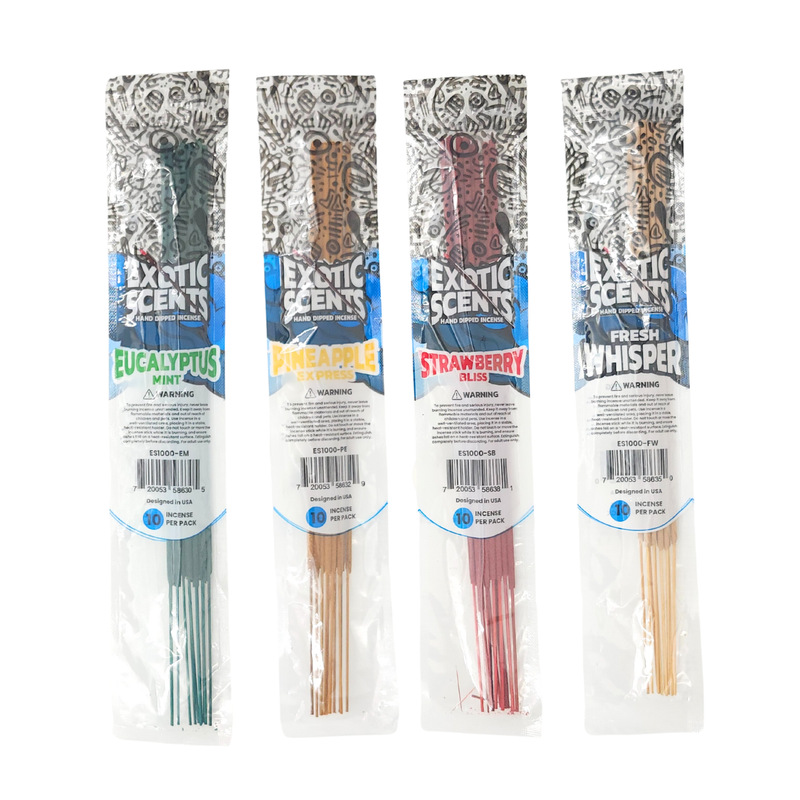 Incense Box - 18 scents - Carton of 72