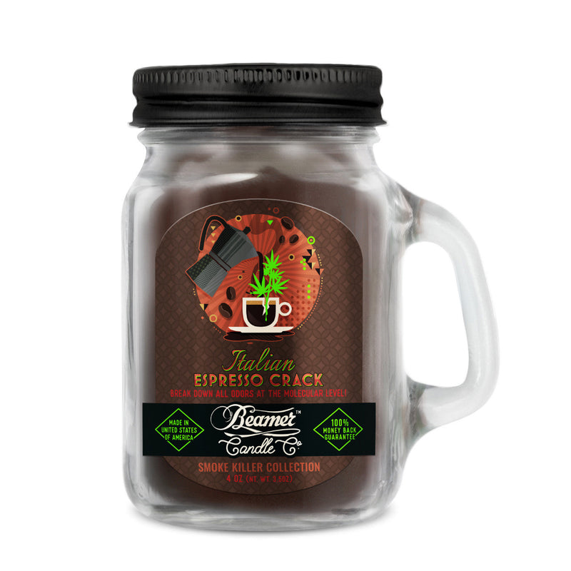 Scented Candle - Italian Espresso Crack (22 Hour Burn Time)