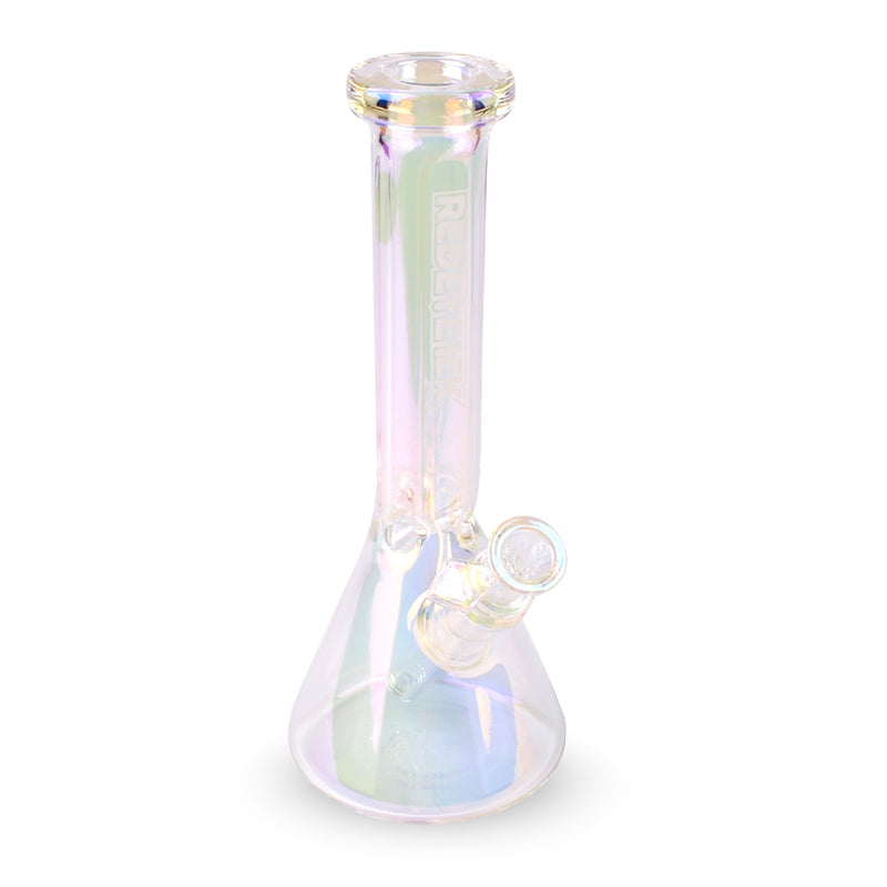 12" Tall Terminator Hex Top Beaker Tube - Rainbow Metallic