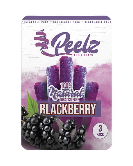 Blackberry Fruit Wrap - 3 Pack - Carton 10