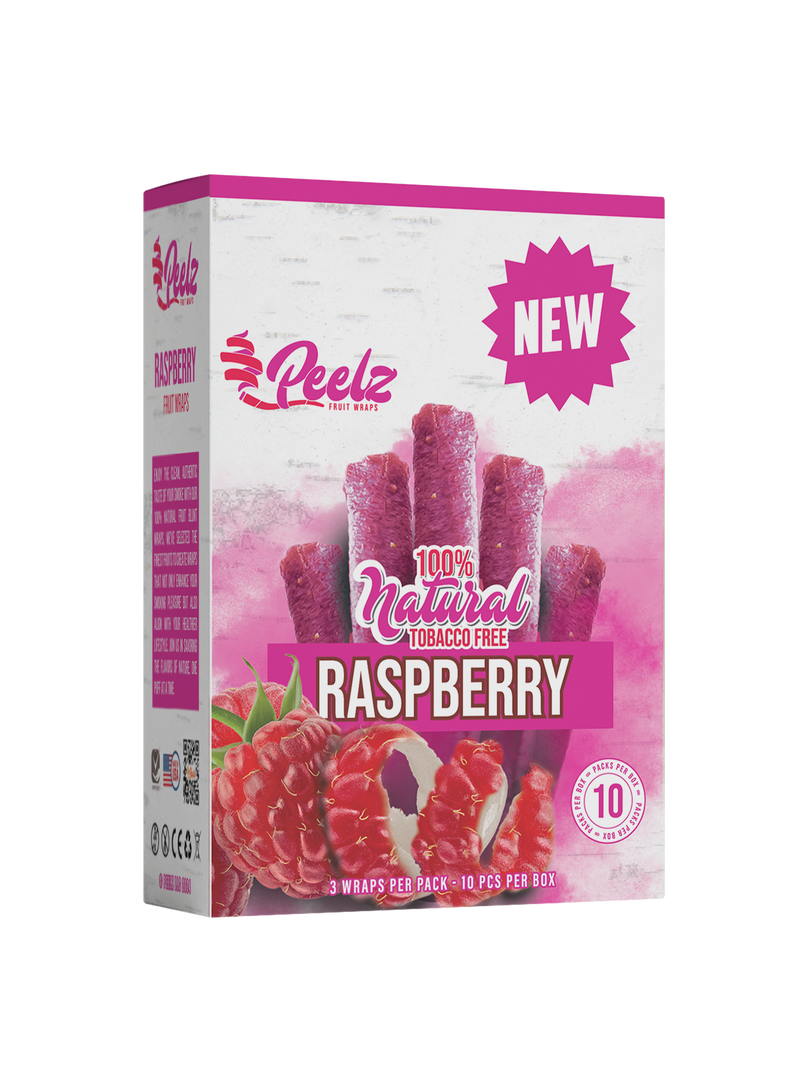 Raspberry Fruit Wrap - 3 Pack - Carton 10