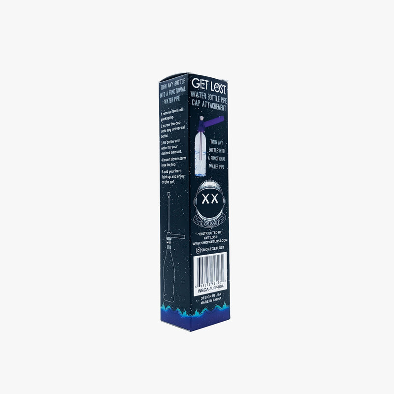 Water Bottle Pipe Cap Attachment - Carton of 12
