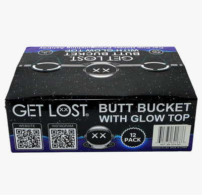 Butt Bucket with Glow Top - Trippy Girls - Carton of 12