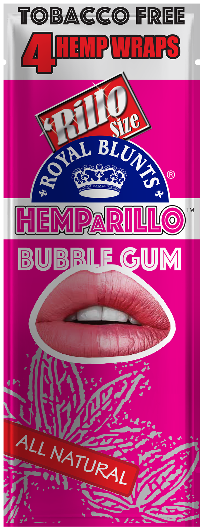 Hemparillo Wraps - Bubble Gum - Carton of 15