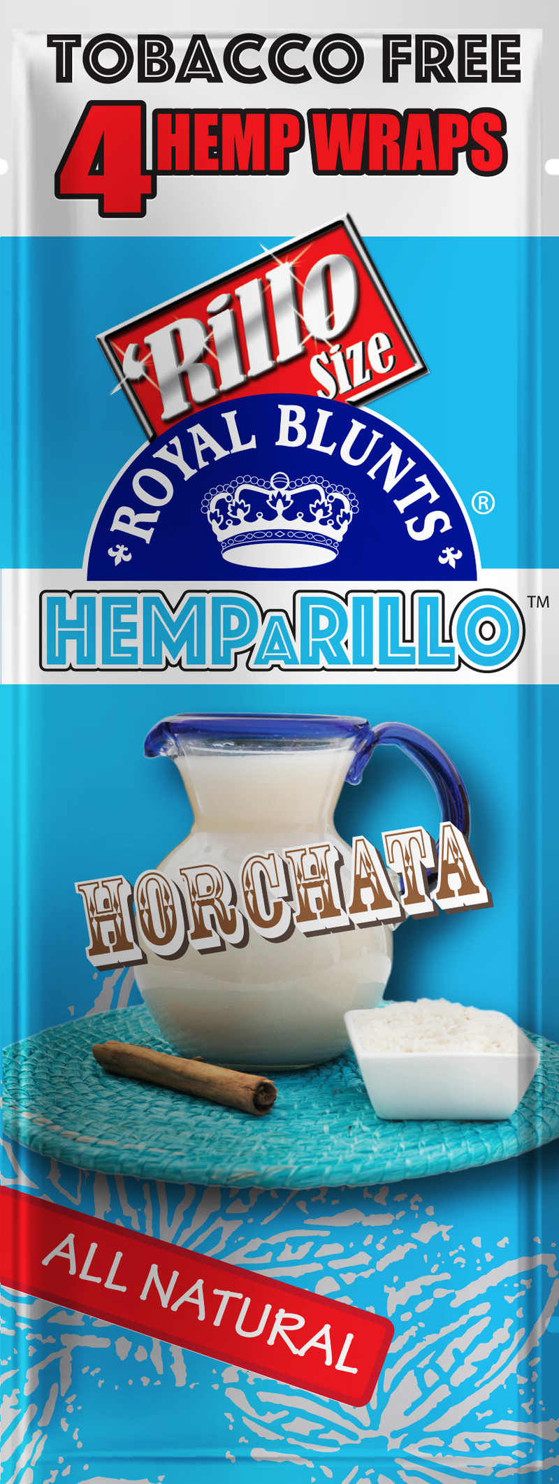 Hemparillo Wraps - Horchata - Carton of 15