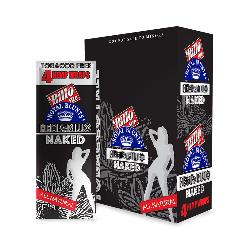 Hemparillo Wraps - Naked - Carton of 15