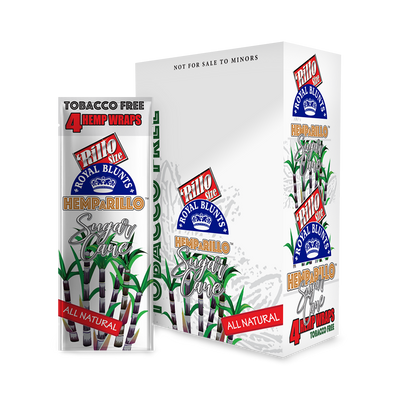 Hemparillo Wraps - Sugar Cane - Carton of 15