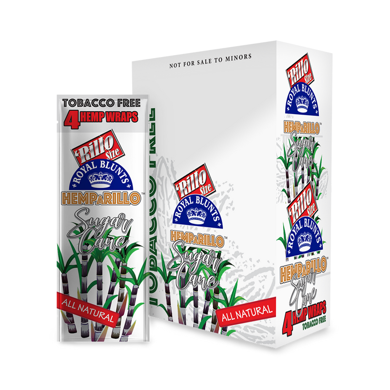 Hemparillo Wraps - Sugar Cane - Carton of 15