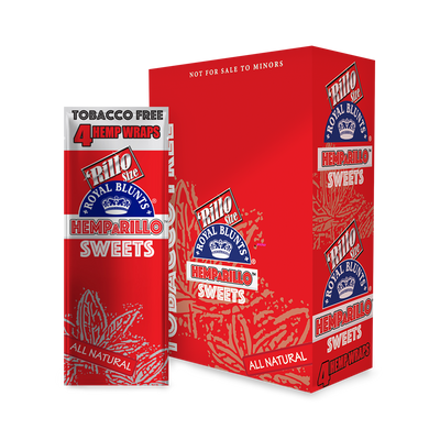 Hemparillo Wraps - Sweet - Carton of 15