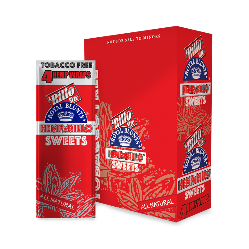 Hemparillo Wraps - Sweet - Carton of 15