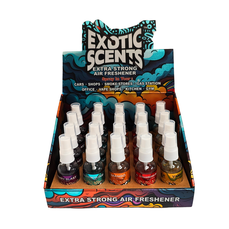 Extra Strong Air Freshener Spray - 2nd Edition - Carton of 20