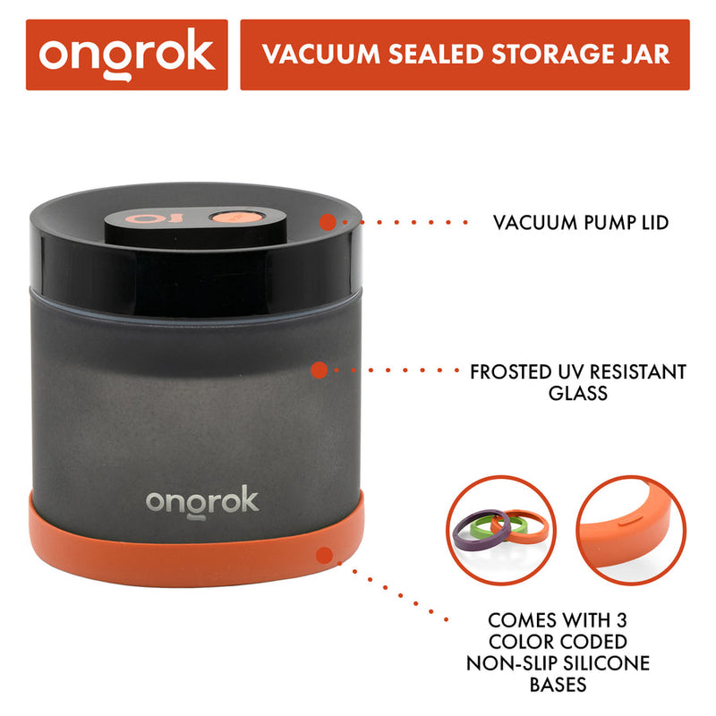Airtight Vacuum Pump Storage Jar - Glass - 800ml