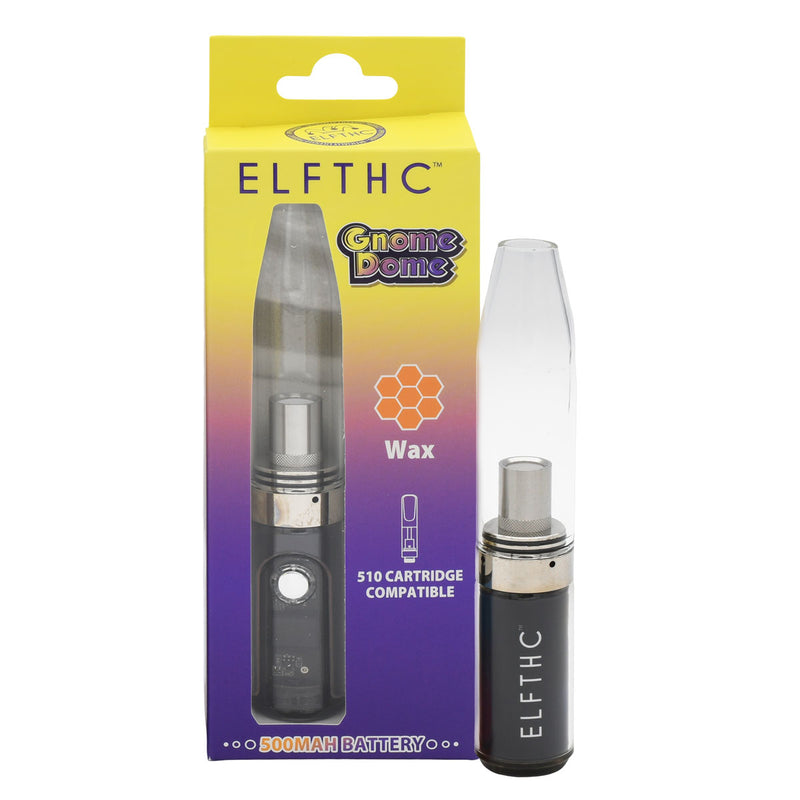 Wholesale ELF Hardware Gnome Dome Mini Vape Rig For Dabs - Black - TPB ...
