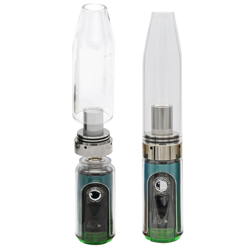 Gnome Dome Mini Vape Rig For Dabs - Teal & Green