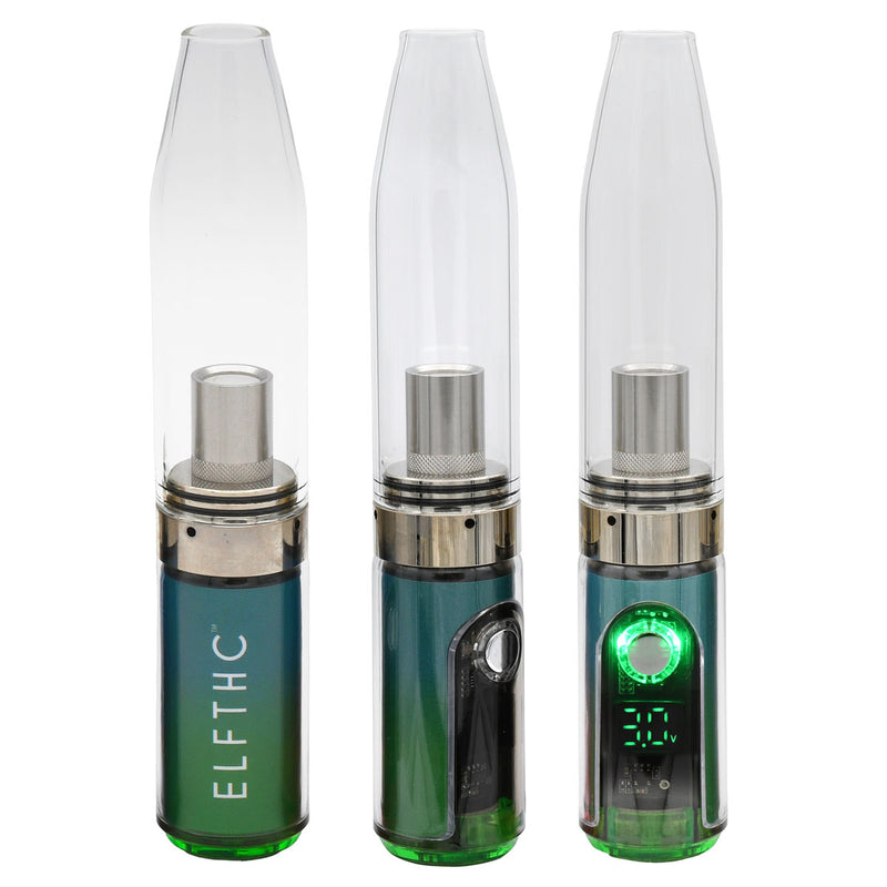 Gnome Dome Mini Vape Rig For Dabs - Teal & Green