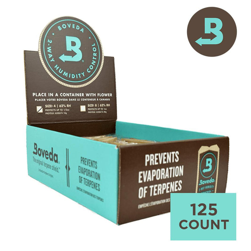 Boveda 62%RH (4 GRAM) - Carton of 125 Packs-Turning Point Brands Canada