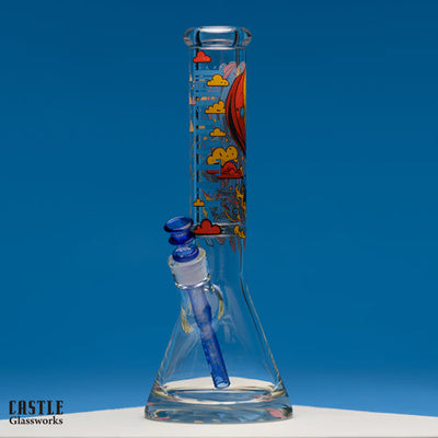 14" Beaker Bong - Robot