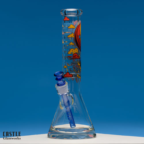 14" Beaker Bong - Robot