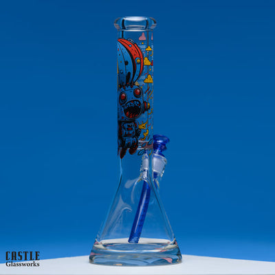 14" Beaker Bong - Robot
