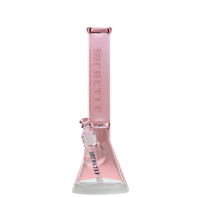 16" Beaker Bong Frosted Tube Clear