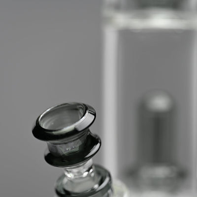 18" Beaker Bong Double Shower Head