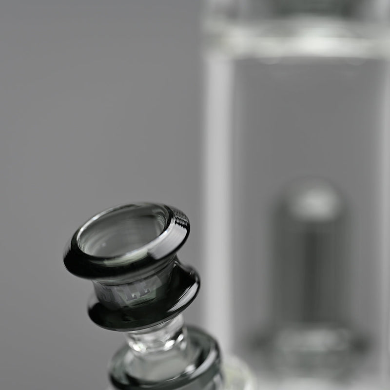 18" Beaker Bong Double Shower Head
