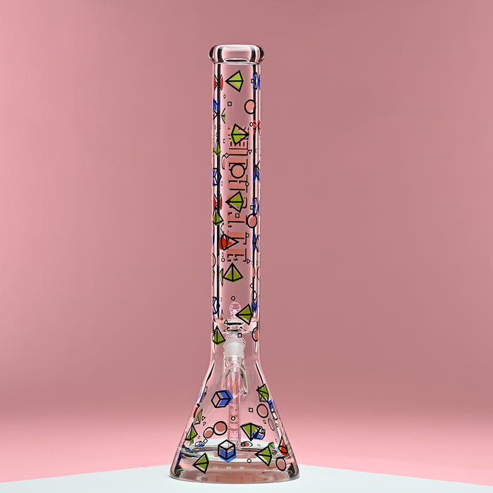 18" Shapes Beaker Bong