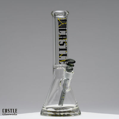 Castle Glass 14" Bolt Beaker