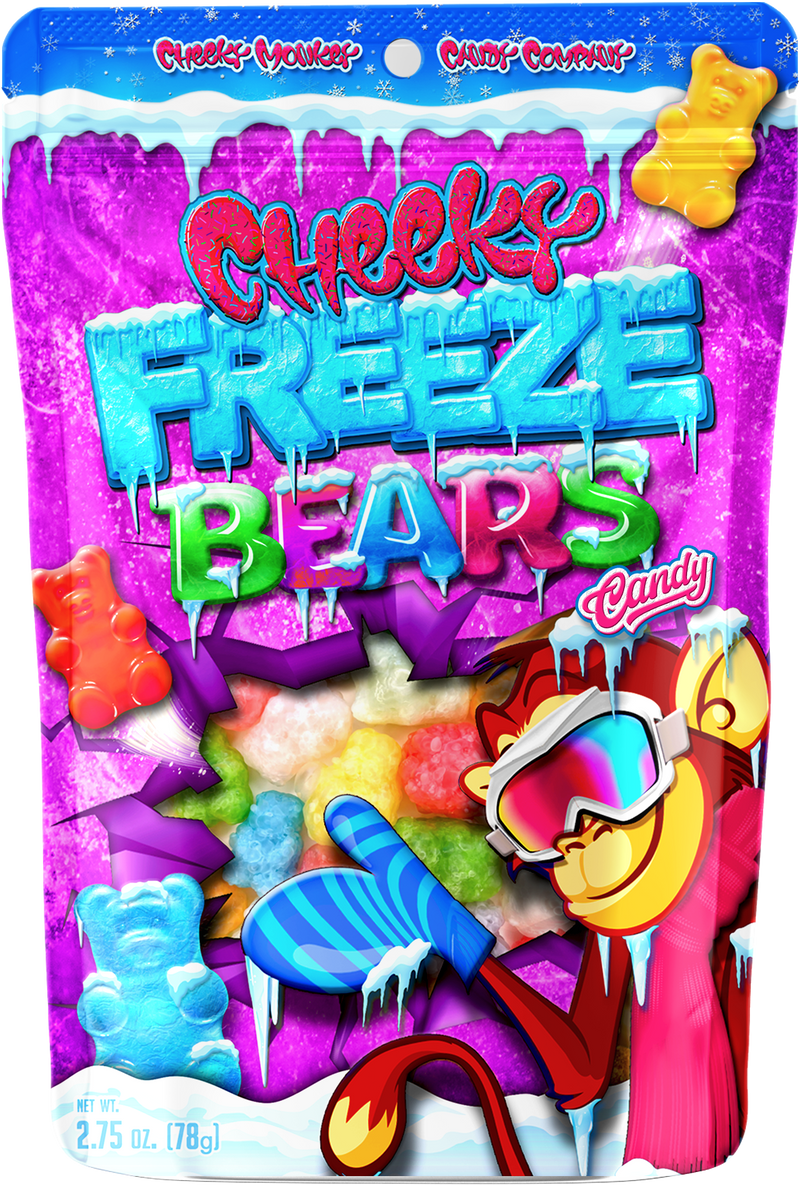 Cheeky Freeze Dried Bears - 40g - Carton of 24