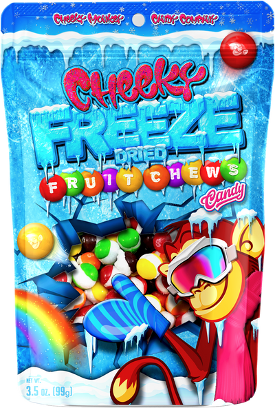 Cheeky Freeze Dried Fruit Chews - 75g - Carton of 24