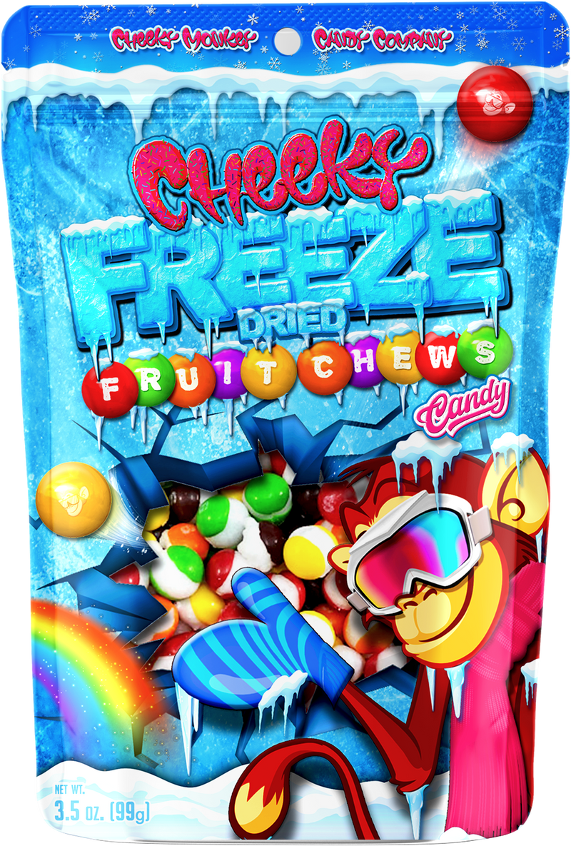 Cheeky Freeze Dried Fruit Chews - 75g - Carton of 24