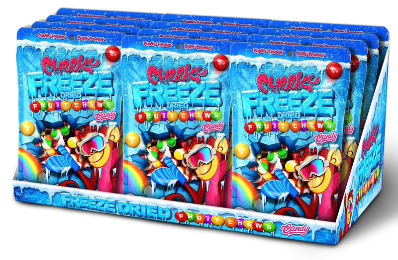Cheeky Freeze Dried Fruit Chews - 75g - Carton of 24