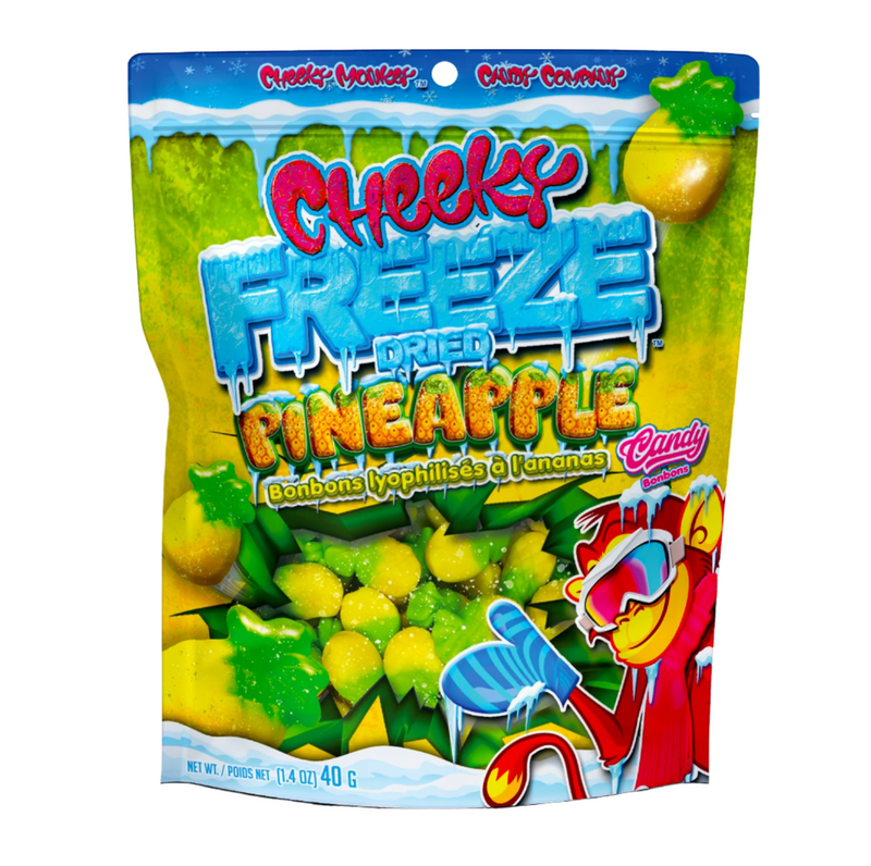 Cheeky Freeze Dried Pineapple - 40g - Carton of 24